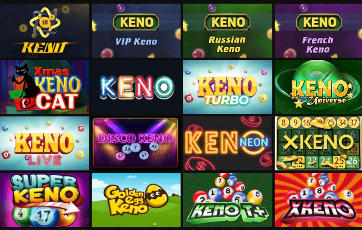 Choisissez des casinos en ligne pour de gros gains au Keno