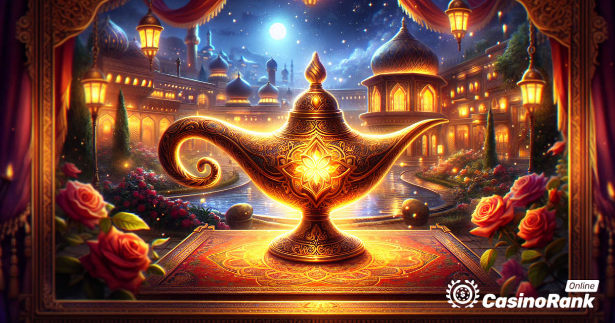 ** Embarquez pour une aventure arabe magique avec la sortie de la machine à sous "Lucky Lamp" de Wizard Games **