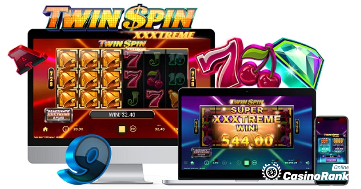 NetEnt propose une merveilleuse sortie de machine à sous dans Twin Spin XXXtreme