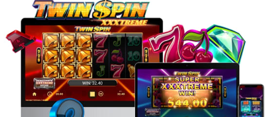 NetEnt propose une merveilleuse sortie de machine à sous dans Twin Spin XXXtreme